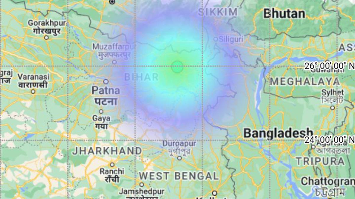 Magnitude 4.3 earthquake strikes Araria in Bihar