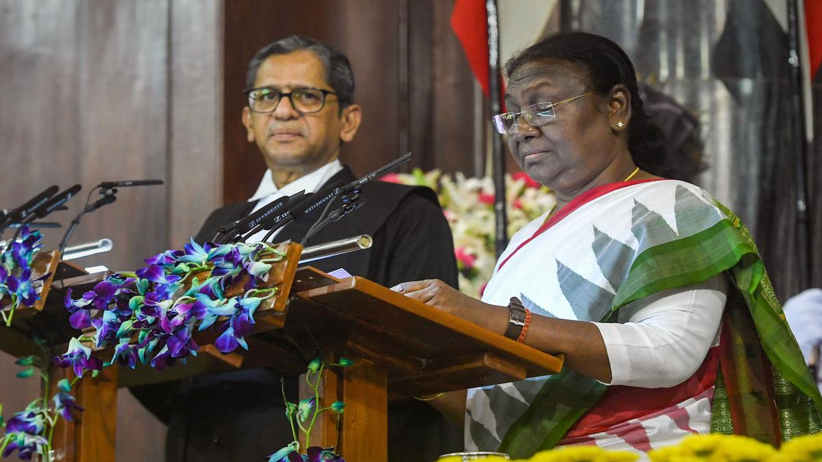 Address by Droupadi Murmu on her assumption of office as President of India