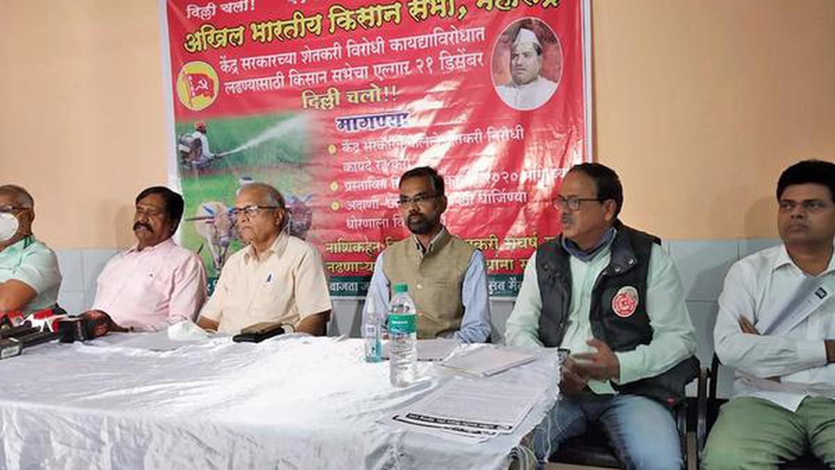 Maharashtra farmers call for ‘Chalo Delhi’ on Dec. 21