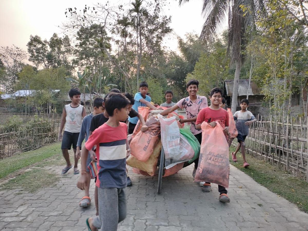 The contest was organised from February 17 to March 6 with the villages given 12 days to clean up.