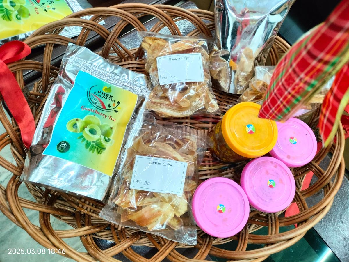Phek flavors will be able to scale up when some food processors arrive in June, SP Kaur said. Phek flavors will be able to scale up when some food processors arrive in June, SP Kaur said.