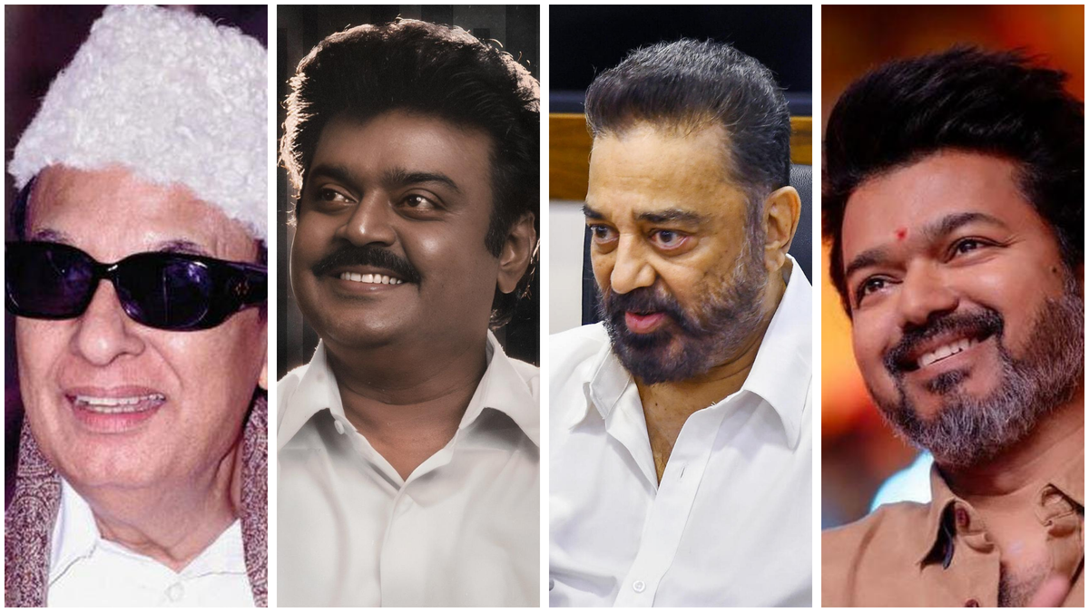 MGR to Vijay: Tamil actors who took the political plunge - The Hindu