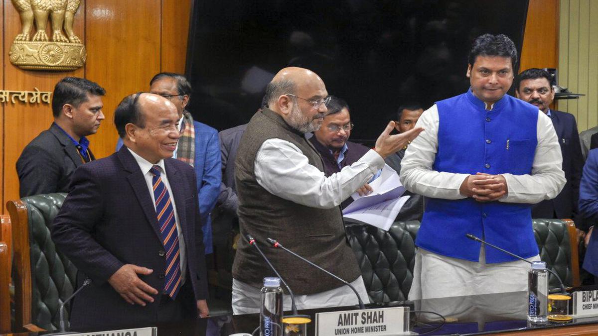 34,000 ब्रू शरणार्थियों को त्रिपुरा में बसाया जाएगा - द हिंदू