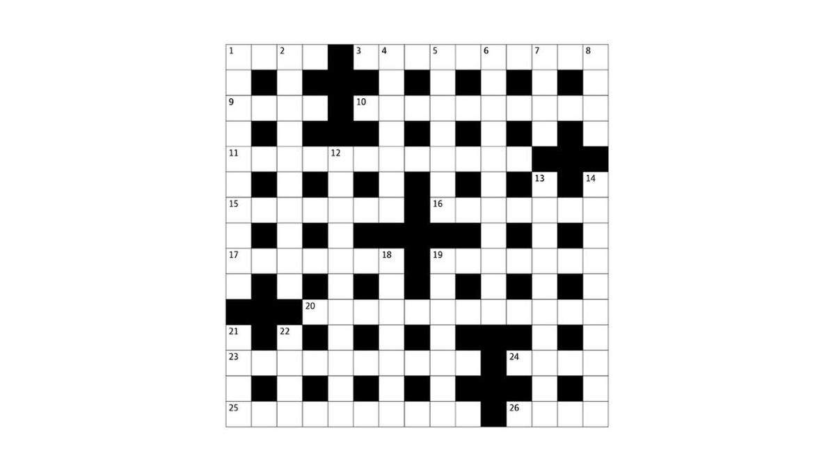 The Sunday Crossword No. 3321