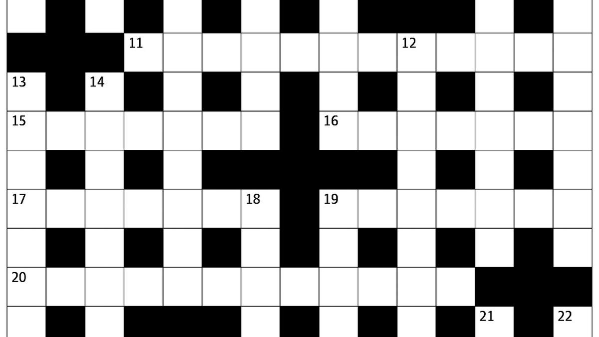 The Sunday Crossword No. 3319