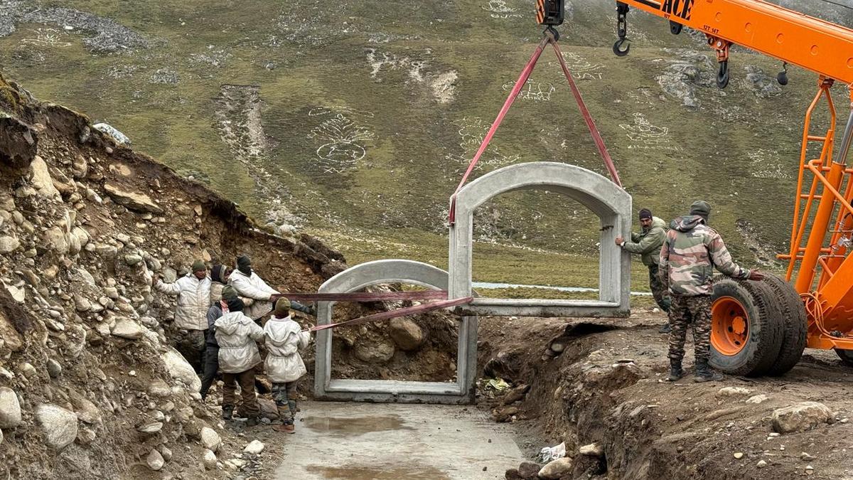 Indian Army’s Trishakti Corps deploys on-site 3D concrete printing technology in forward areas