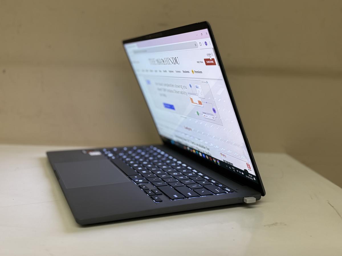 Asus Zenbook A14 keyboard