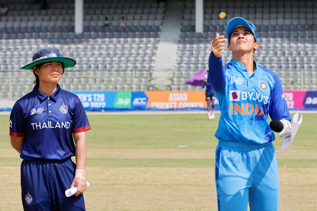 Women’s Asia Cup | India opt to bowl against Thailand