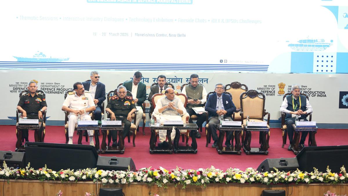 Rajnath Singh cites global conflicts to urge self-reliance in drone manufacturing