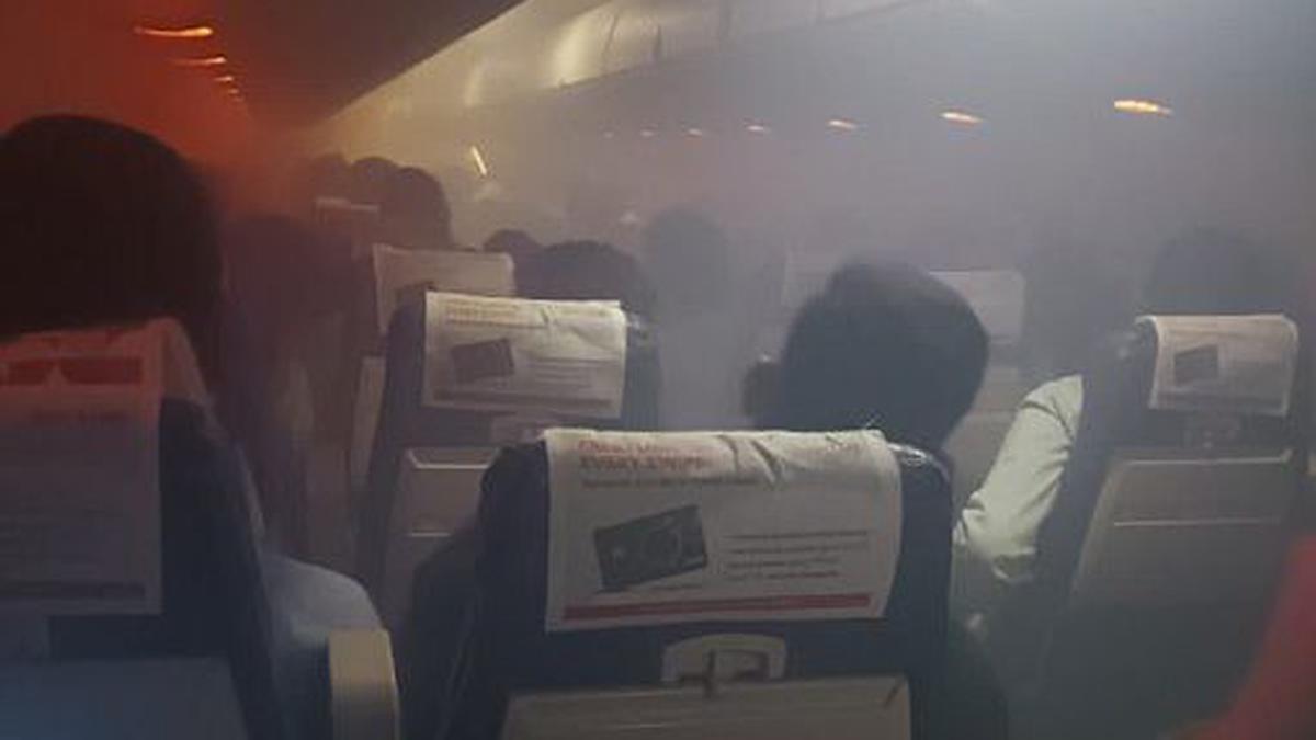 SpiceJet plane makes emergency landing at Hyderabad airport after smoke detected in cockpit; DGCA orders probe