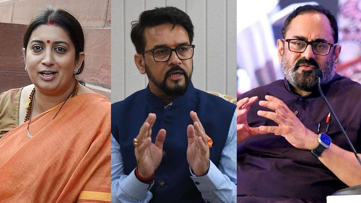 Smriti Irani, Anurag Thakur among 37 Ministers dropped from Modi Cabinet