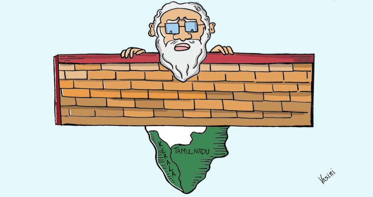 The Hindu cartoon — New South Block - The Hindu
