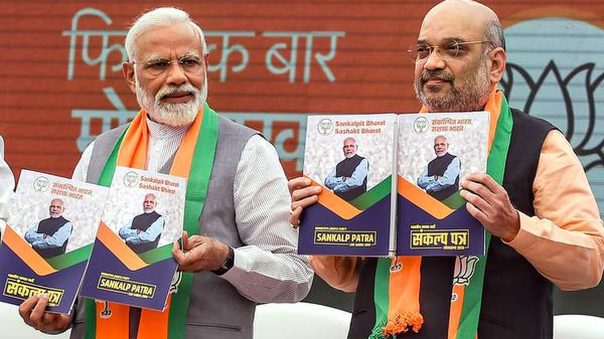 Notes On The BJP’s Manifesto - The Hindu