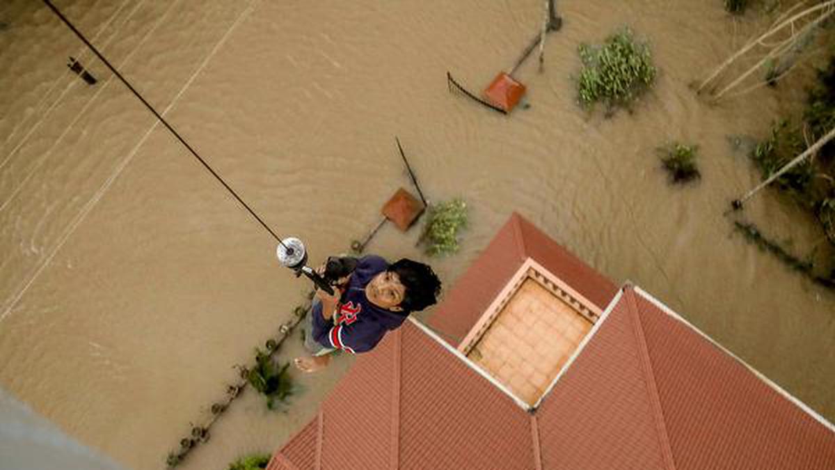 Kerala floods rescue: A chopper, a boat, and a prayer