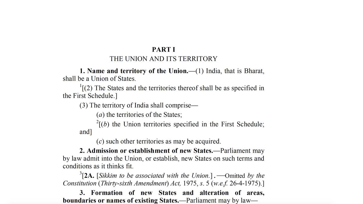 India, Bharat and a host of implications