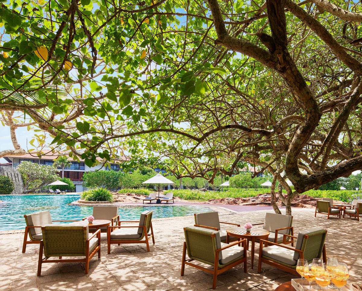 A view of the pool at the resort. Photo: Special Arrangement