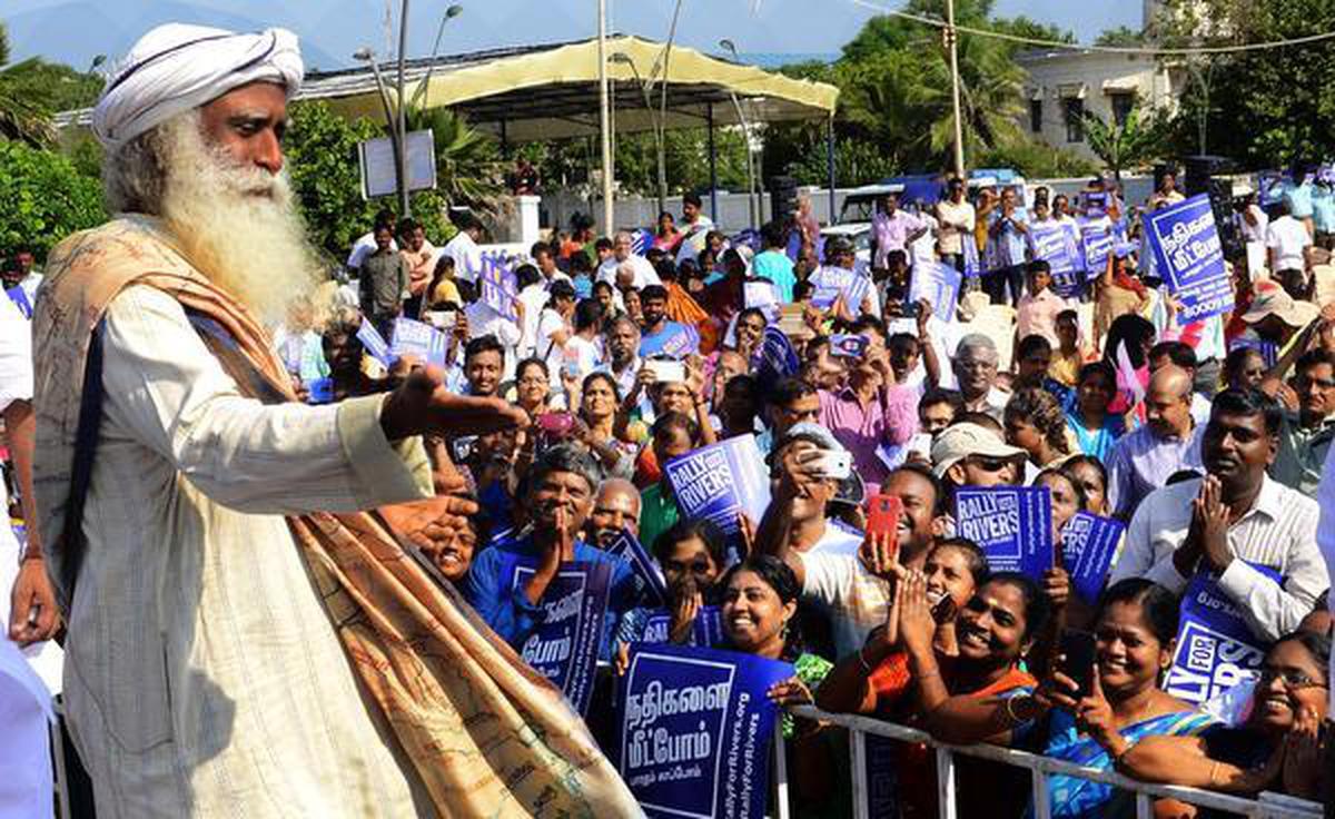 Jaggi Vasudev's Rally for Rivers is not based on sound science - The Hindu