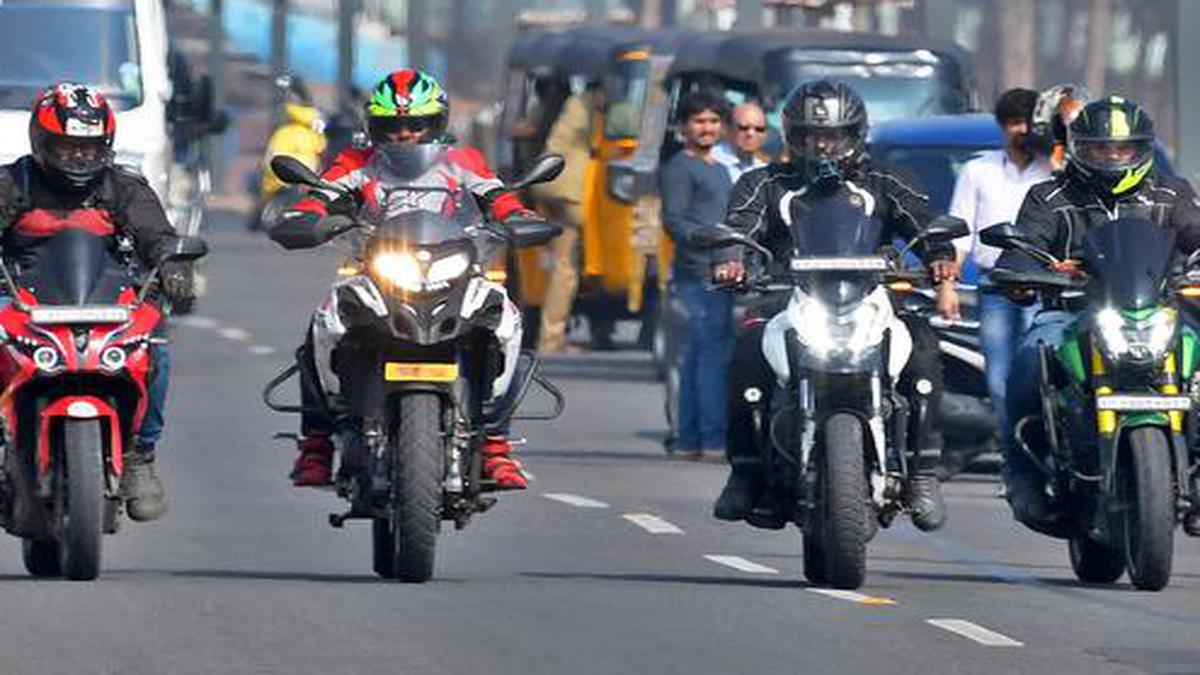 Four bikers from Visakhapatnam ride through three States to raise ...