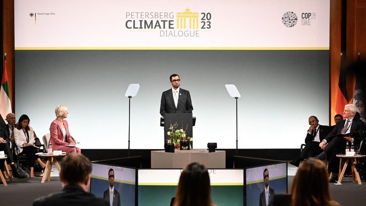 COP28 chair urges tripling of renewables capacity by 2030 - The Hindu