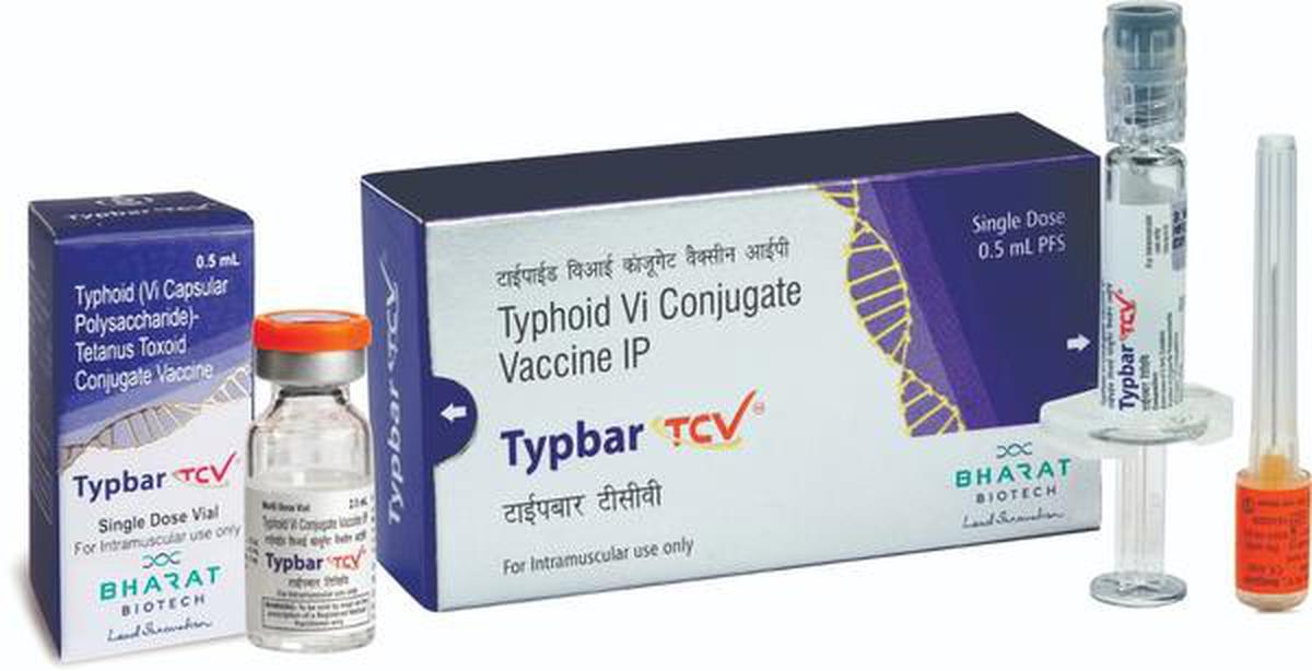 Bharat Biotech's typhoid vaccine offers 82% protection - The Hindu