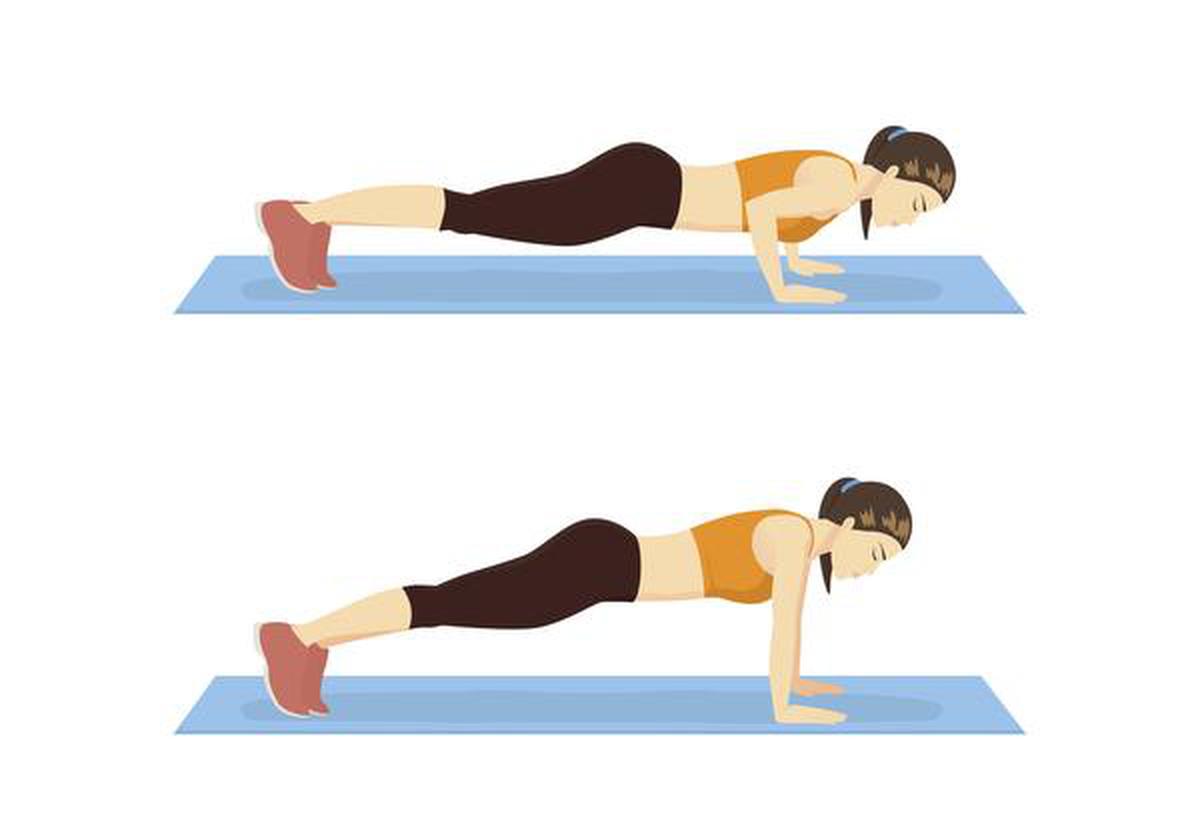 Push up beginner discount workout