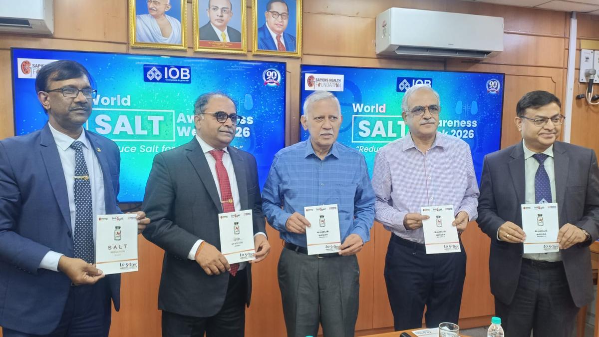 Chennai NGO releases guide to reduce salt intake