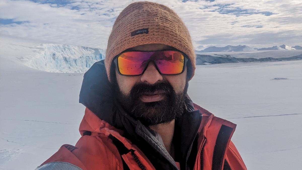 Studying sea ice amid penguins and the Southern Lights