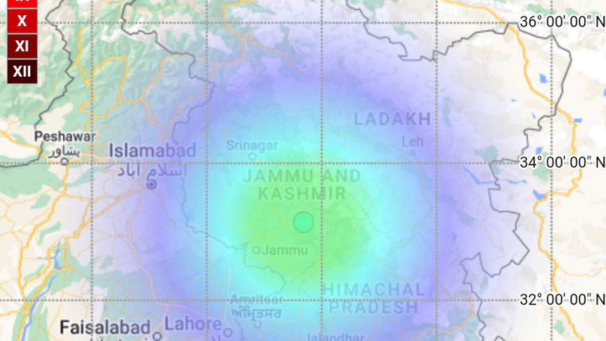 Earthquake jolts J&K's Doda