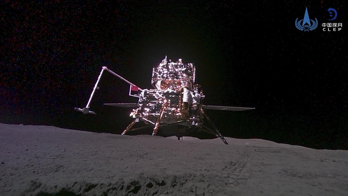 Chinese lunar probe returns to Earth with world’s first samples from the far side of the moon