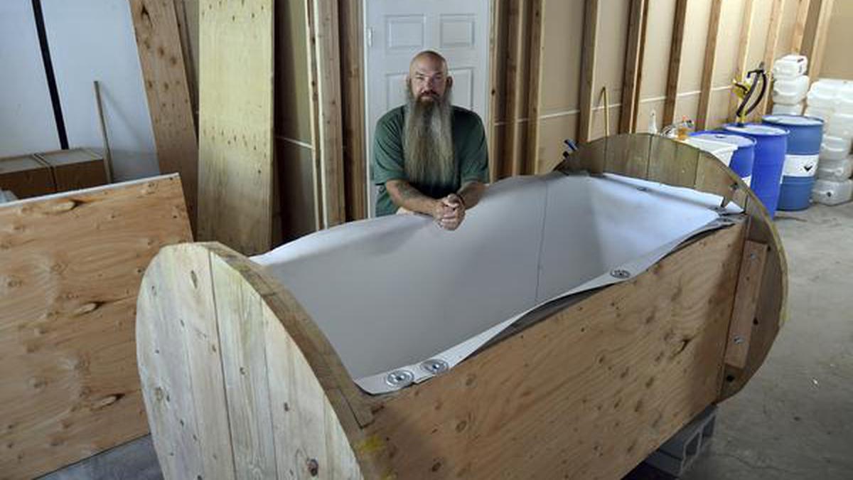 Body composting a 'green' alternative to burial, cremation