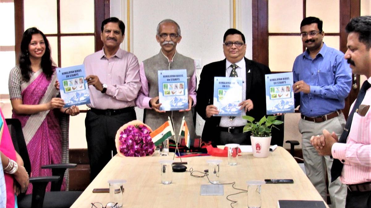 Plumes on your mail: Retd IFS officer Madiraju Lokeswara Rao releases book on Himalayan bird stamps