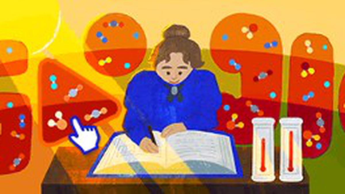 Google Doodle celebrates American climate scientist Eunice Newton Foote’s 204th birthday