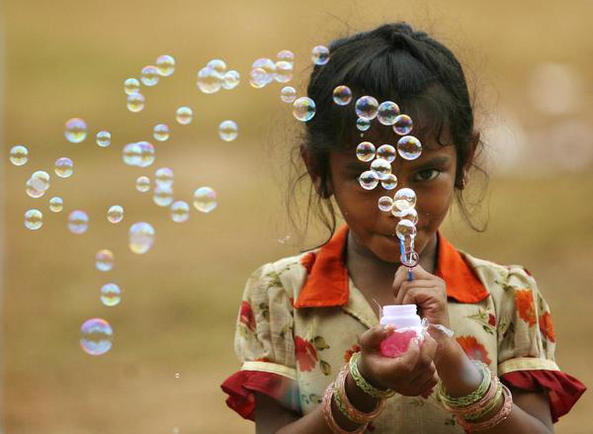 Blowing bubbles for science