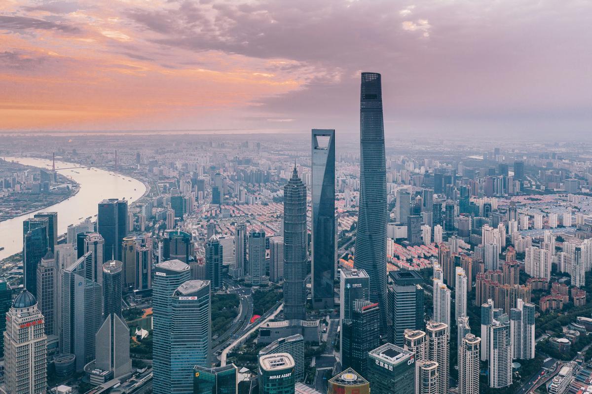 A view of Shanghai, China, on January 8, 2020.