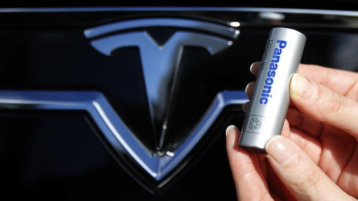 Panasonic unveils prototype battery for Tesla