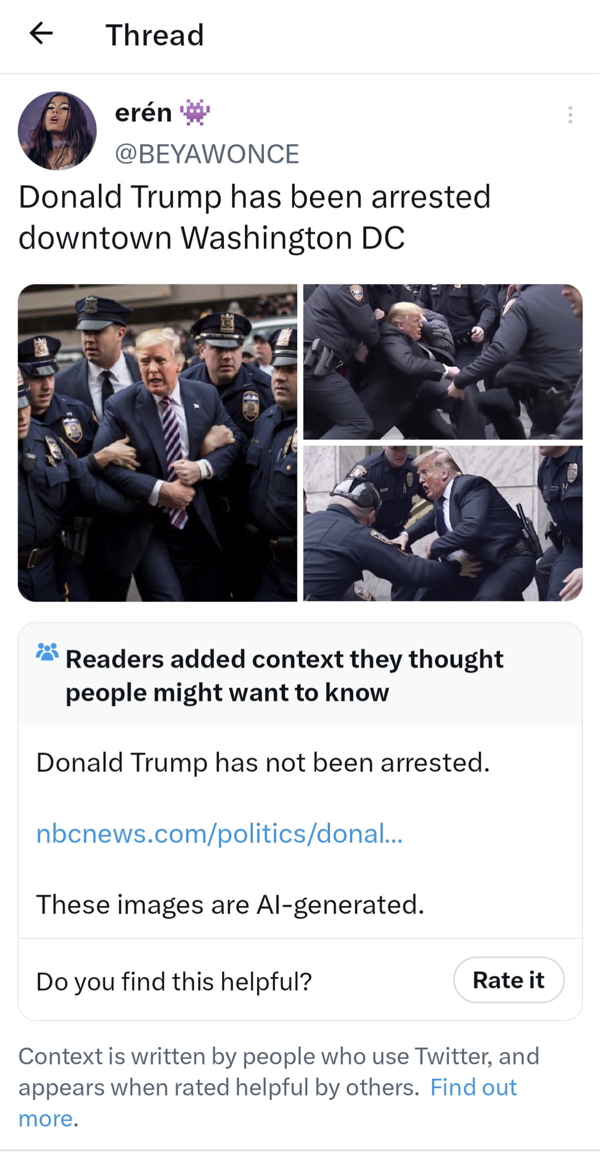 Donald Trump Arrest Photos Are Fake Generated With Ai The Hindu 