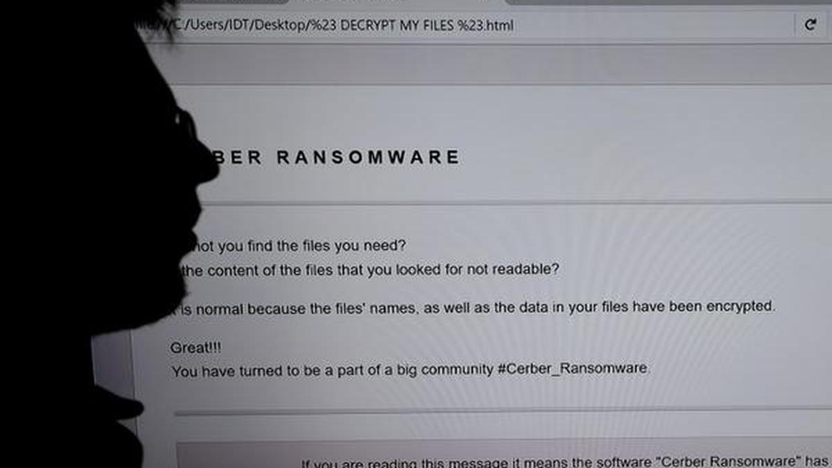 Not Much Impact Of Ransomware Attack On India, Says Govt. - The Hindu