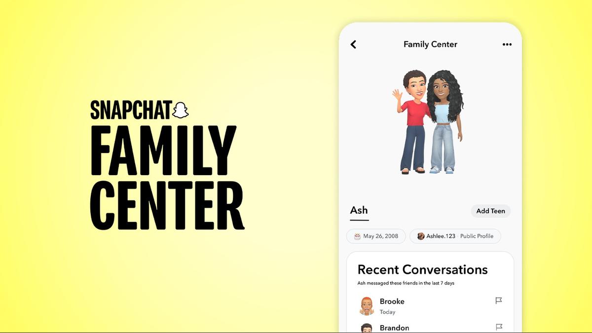 Snapchat launches new Family Center safety tools for teens and parents