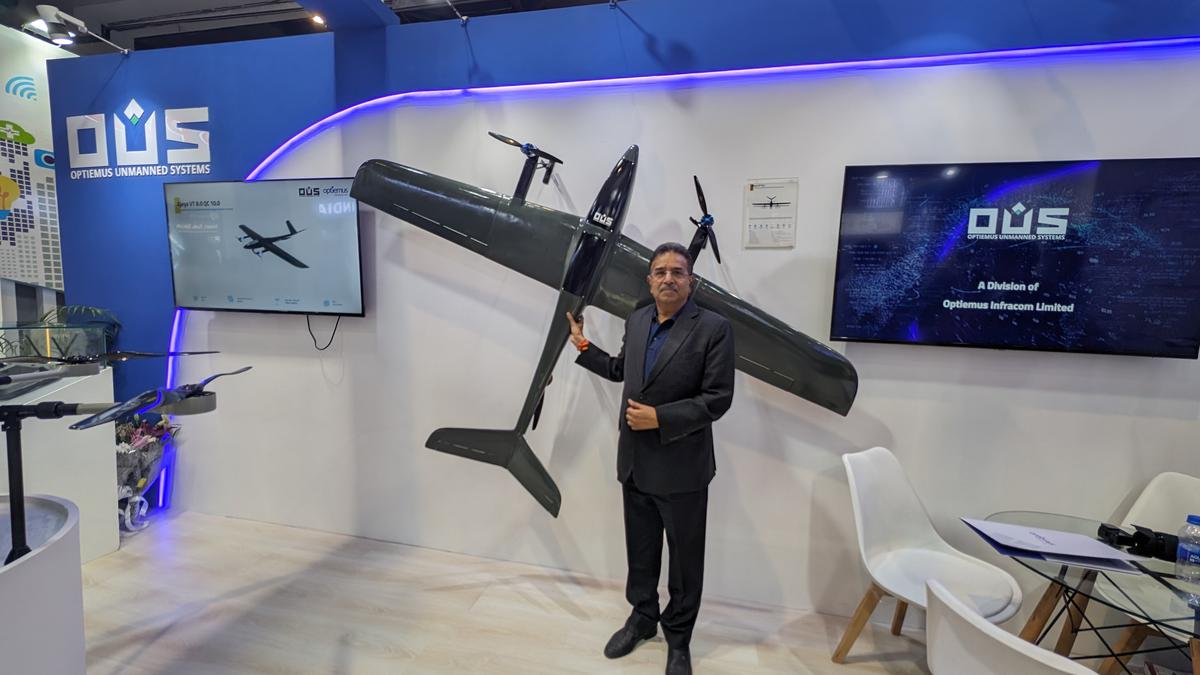 There is no dependency on China in UAVs manufacturing, Optiemus Chairman says