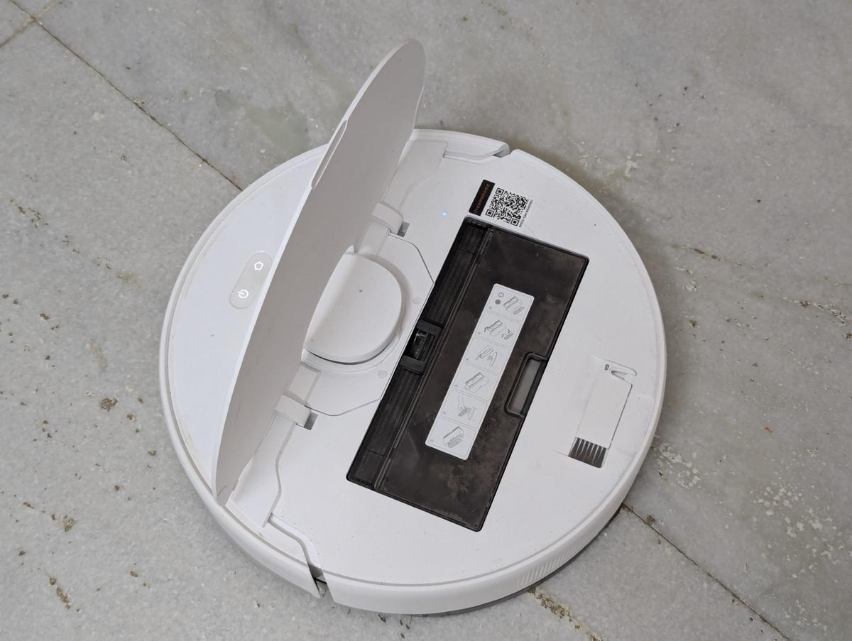 The easy-to-clean dust box of the Dreame F10 The easy-to-clean dust box of the Dreame F10