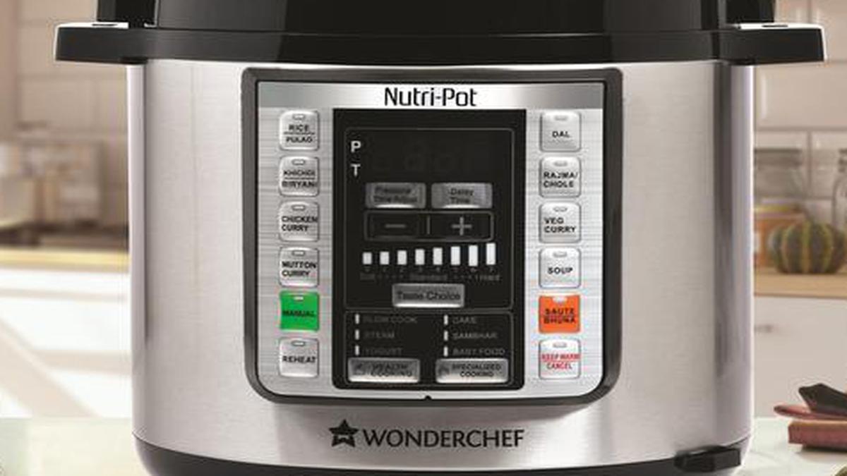 Review of Wonderchef s Nutri Pot High pressure job The Hindu