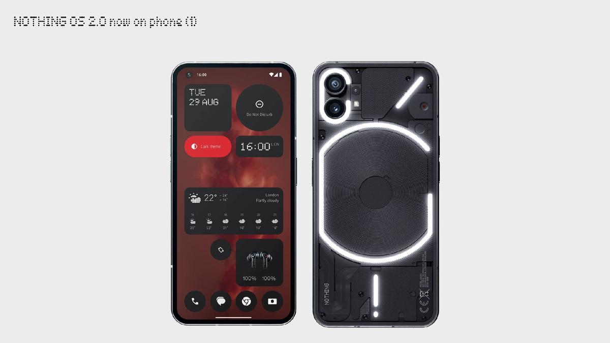 Nothing OS 2.0 starts rolling out for Phone 1 users