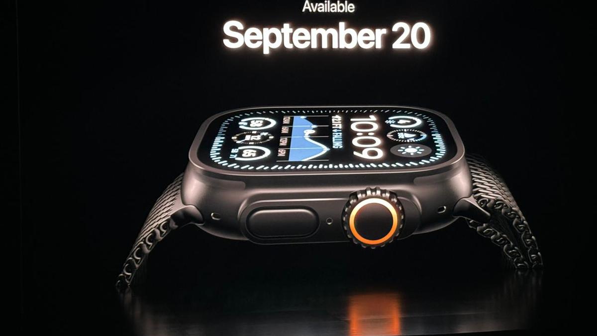 Apple Watch series 10 with a bigger, curved display and Watch Ultra 2 launched