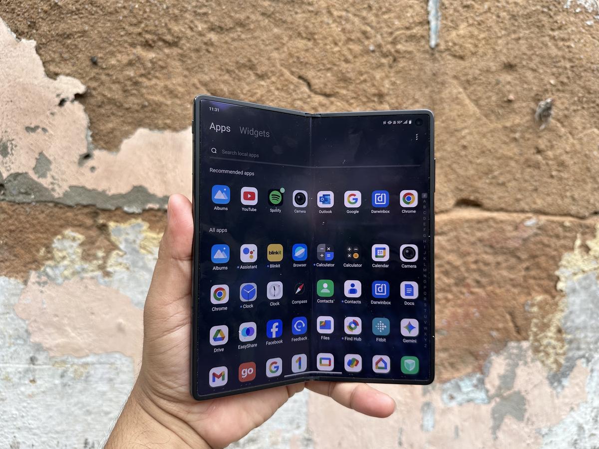 Vivo X Fold 5 main display Vivo X Fold 5 main display
