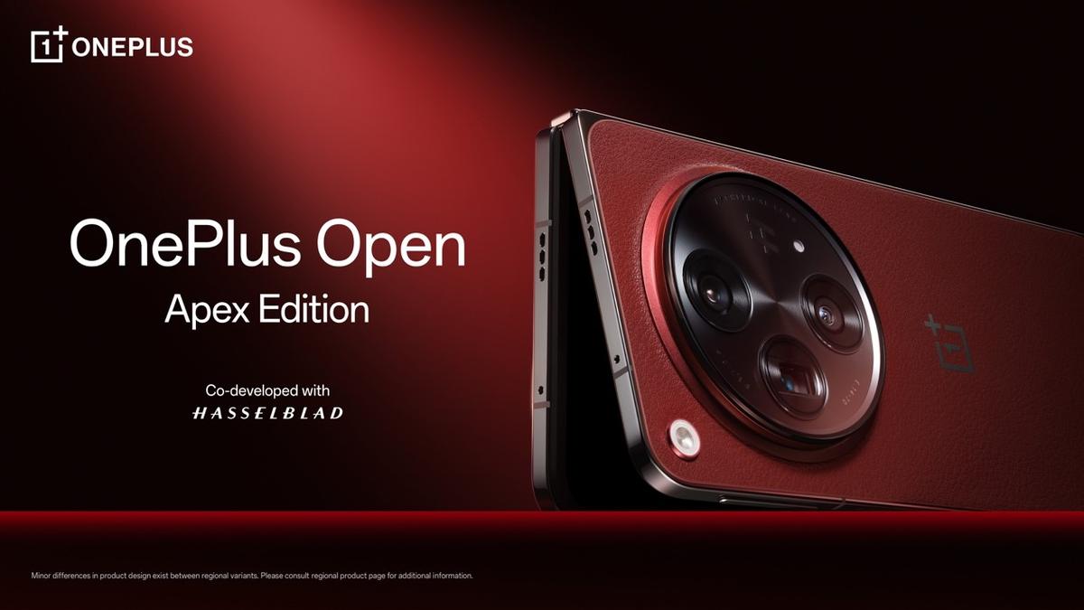 配备 1 TB 存储空间的 OnePlus Open Apex Edition 在印度推出:功能、价格、供货情况 配备 1 TB 存储空间的 OnePlus Open Apex Edition 在印度推出:功能、价格、供货情况