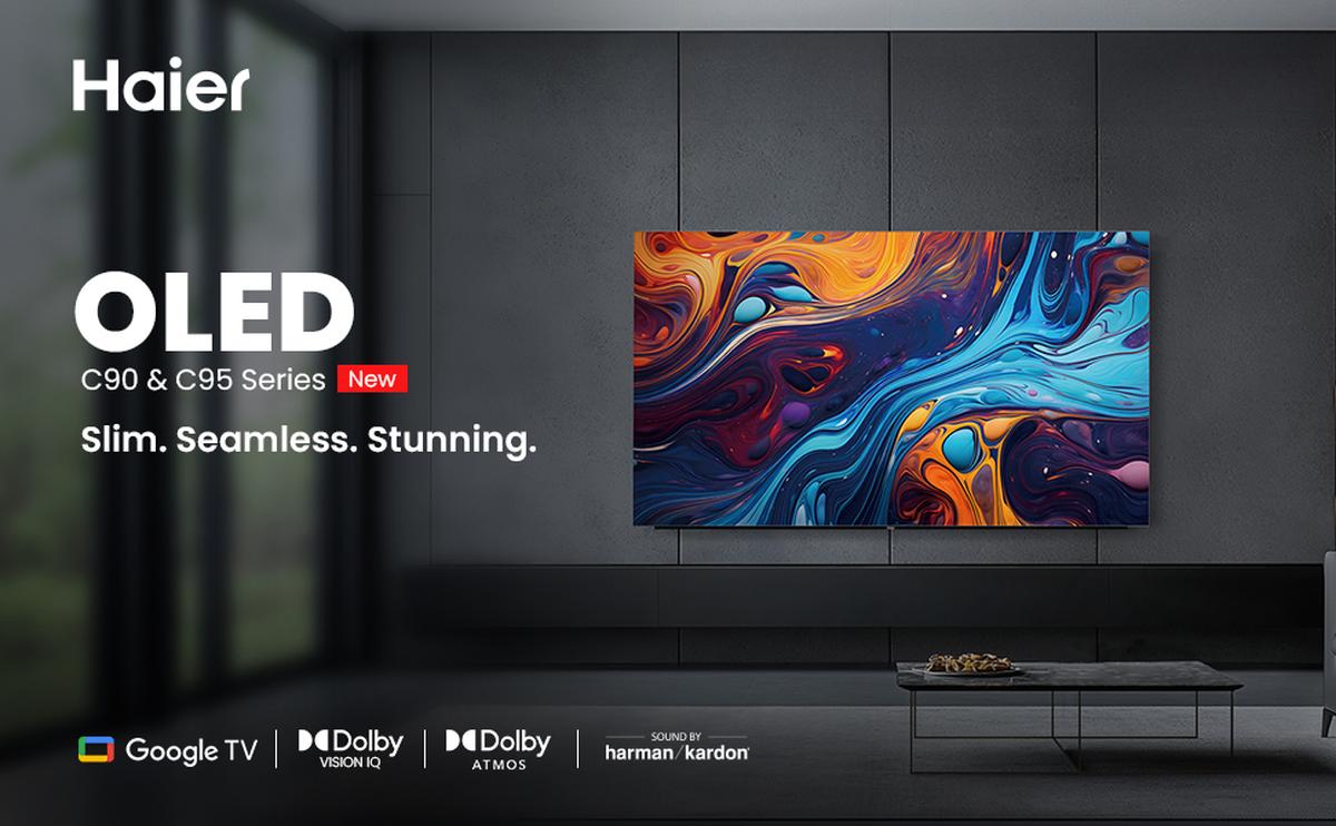 Haier launches two new smart OLED TVs range with Harmon Kardon sound and  Dolby Atmos - The Hindu