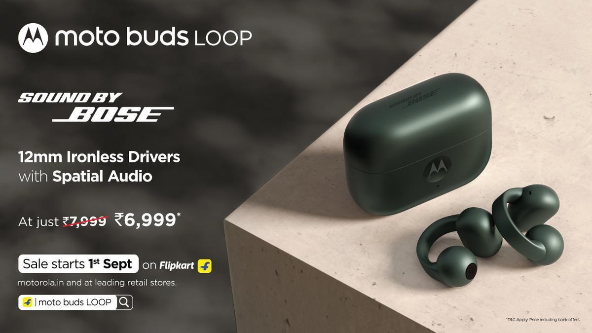 Motorola launches Moto Buds Loop and Moto Buds Bass wireless earbuds in India