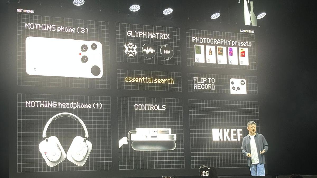 Nothing Phone 3 launched with Glyph Matrix along with Headphone 1: Check features, price and sale