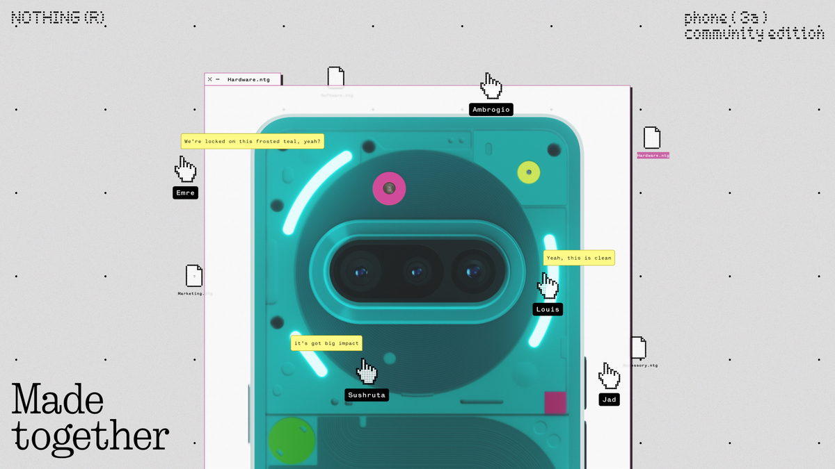 Nothing Unveils Phone 3a Community Edition in India With Upgrades