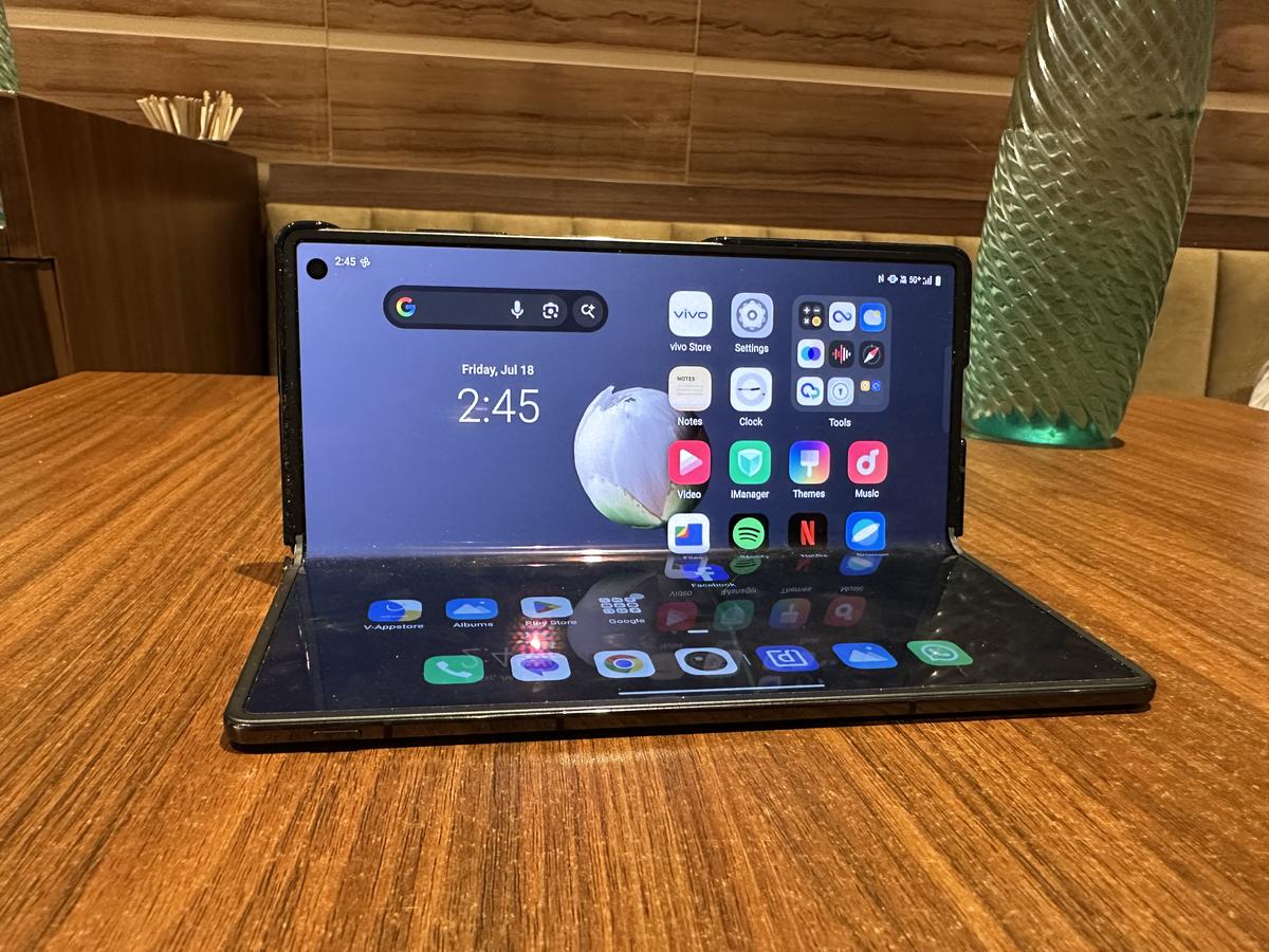 Vivo X Fold 5 main display Vivo X Fold 5 main display